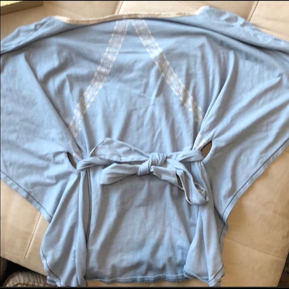 Free People Kimono Tie Blouse - Picture 3 of 4